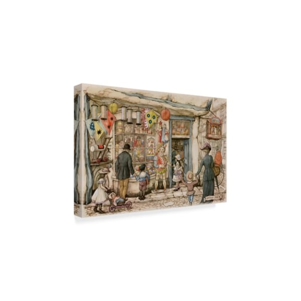 Anton Pieck 'Vintage Toy Store' Canvas Art,16x24